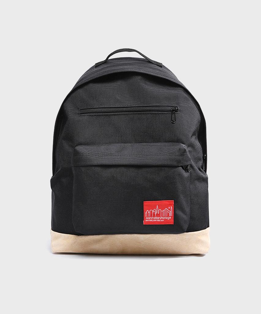 Manhattan Portage 1211 Big Apple Backpack L Black Suede