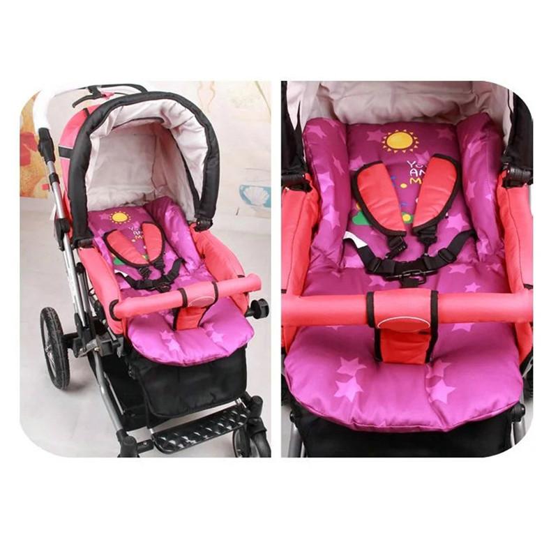 Universal Baby Stroller Cushion Soft Kids Children Cart Seat Cushion Pushchair Cotton Thick Chair Mat Baby Car Pram Pad