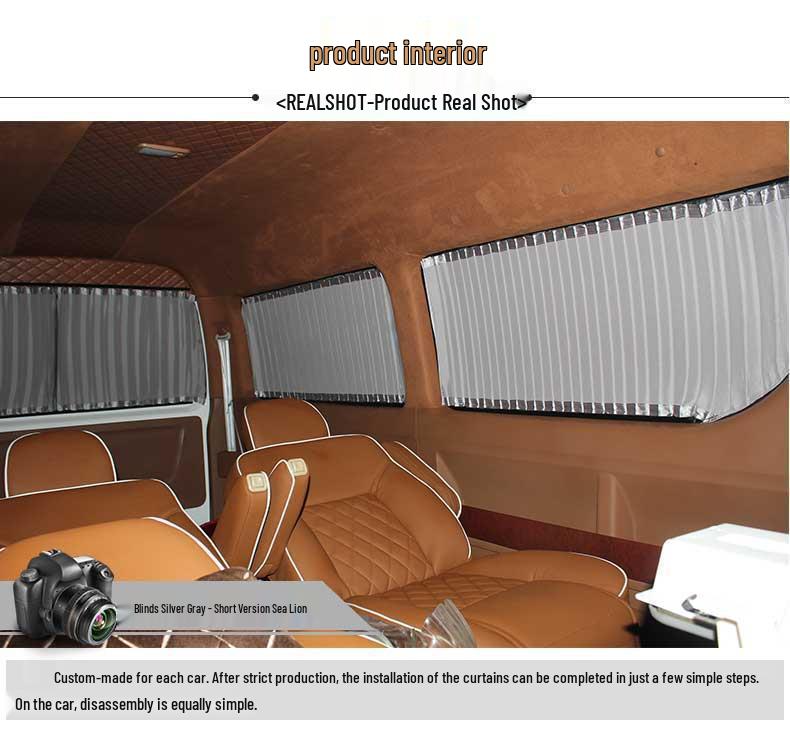 Toyota Land Cruiser LC300/5700 Middle East Sun Protection Blackout Car Window Curtains