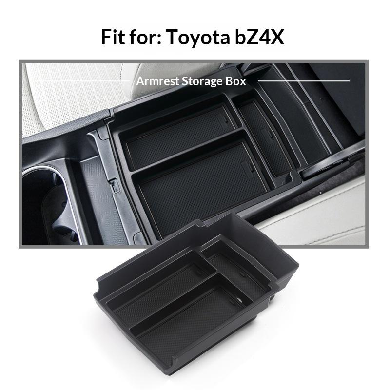 Applicable To Toyota BZ4X Central Control Armrest Box Storage Box Car Storage Car Supplies Special Modification Accessories