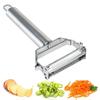 Multi-Function Vegetable Peeler Food Grade Stainless Steel Dual Blade Potato Cucumber Carrot Grater Vegetables Fruit Peeler Kitchen Spaces Gadget