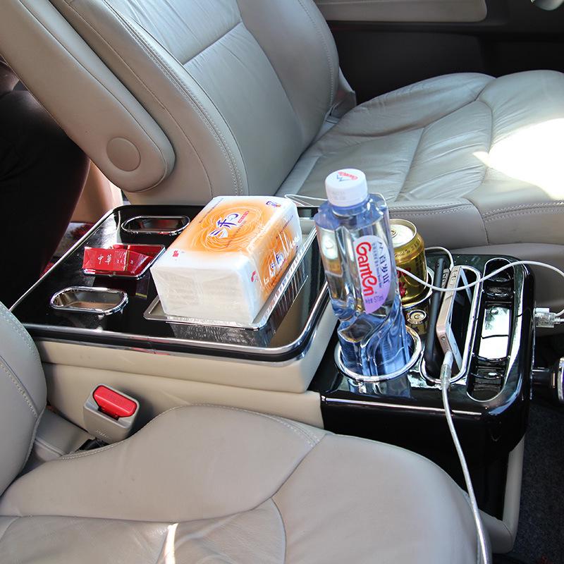 Univerzální úložný box loketní opěrky pro modely Buick GL8 - Instalace bez vrtání