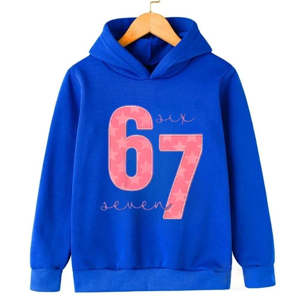 Spring Autumn 67 Men's Hoodie Casual Women Pullover Fashion Funny Comfortable Sweatshirt Outdoor Casual Clothing