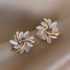 Hot Sale Exquisite Luxury Zircon Stud Earrings For Women AAA Zircon Shiny Rhinestone Geometrical Earring Party Wedding Jewelry
