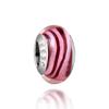 Murano Glass Collection Copper MultiColor Blue Bump Charm Fits Bracelets Women Exquisite Jewellery Accessories Gifts
