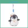 Plush Penguin Bag Charm With Soft Short Pile For Kids Gift