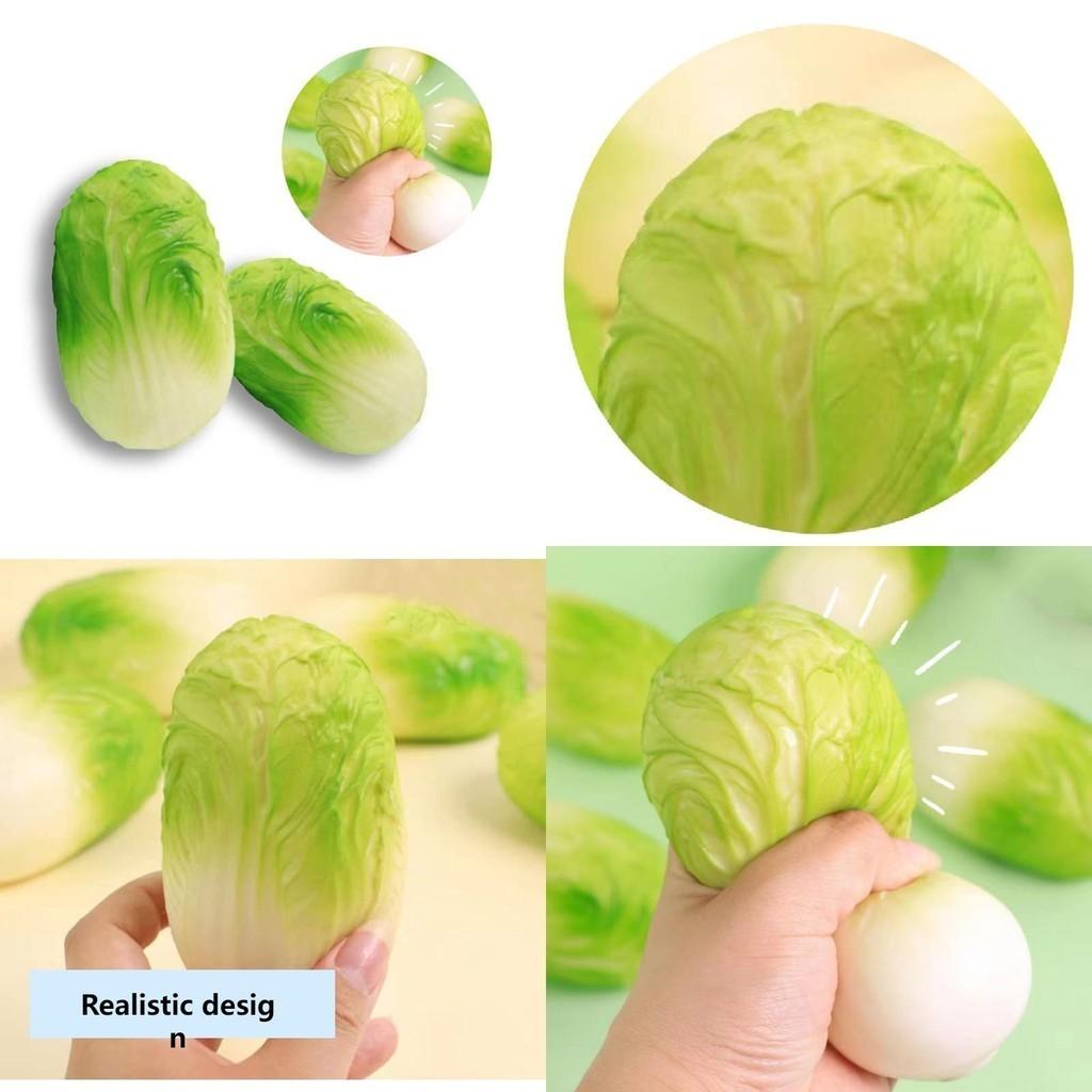 Super Soft Cabbage Squeeze Toy Ideal For Children And Young Adults For Stress Relief And Hand-eye Coordination