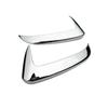 Chrome Side Rearview Mirror Strip Cover Trims Sticker For Toyota Noah Voxy 90 Series 2022 Silver ABS Automotive Supplies 1 Pair