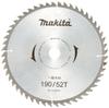 Makita Circular Saw 190mm Outer 52 for General Blade, Diameter, Teeth, Woodworking, A-42818