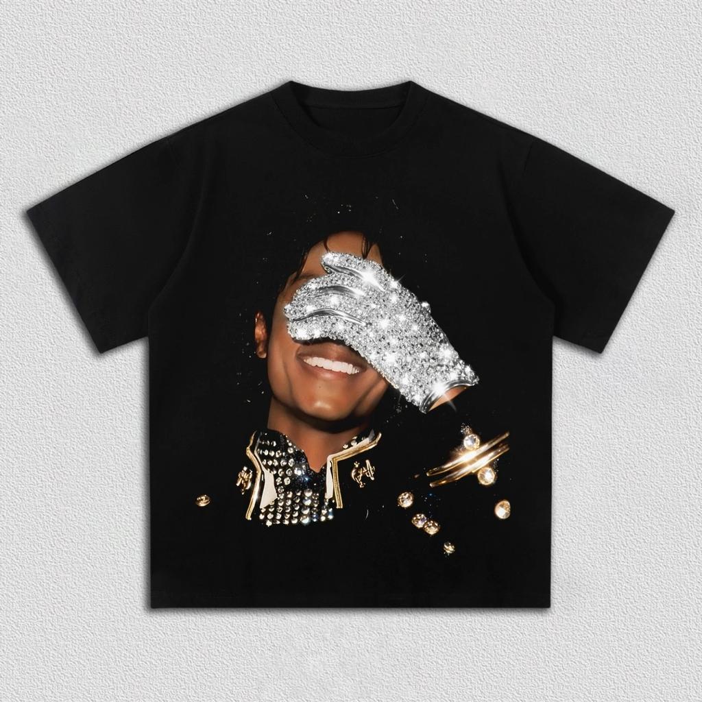 New 2026 MJ Michael Jackson Pattern Print Unisexs Clothing Women Tshirt In 21stcentury Style Trendy Hiphop Fashionsummer