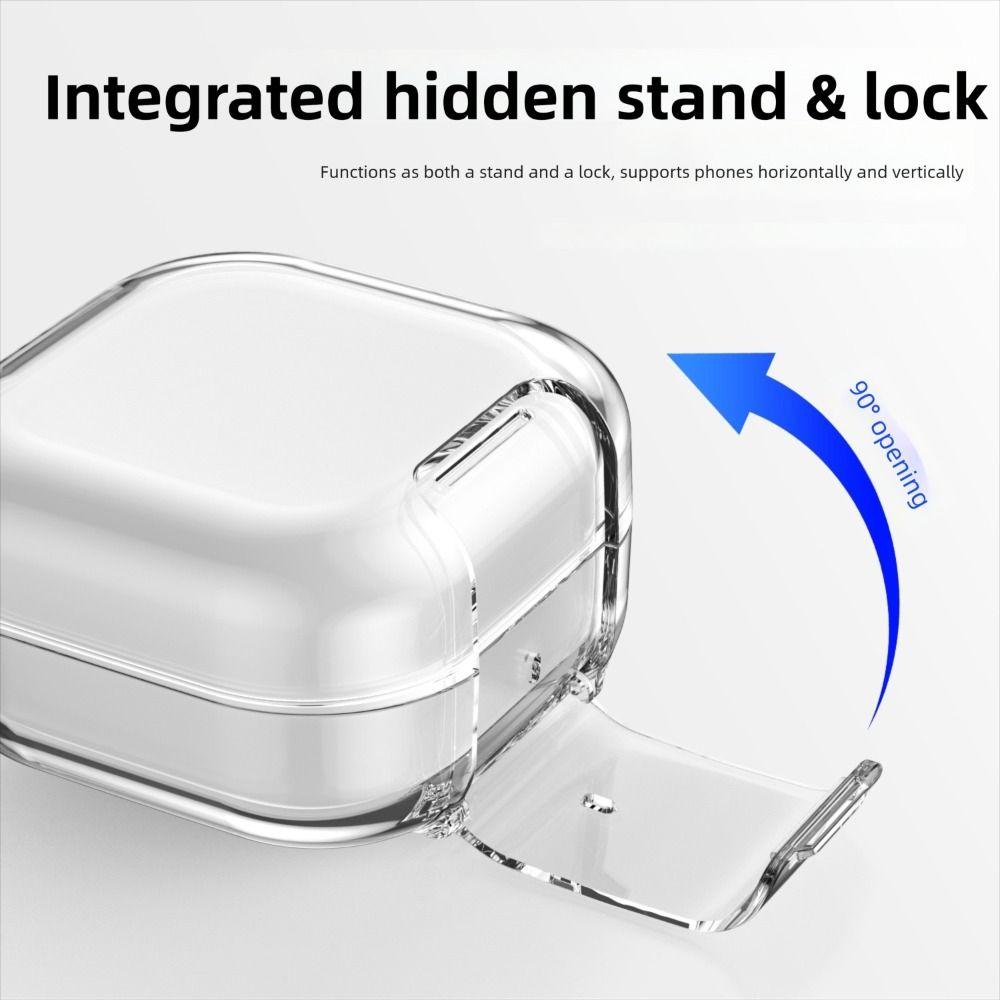with Phone Stand Earphone Case Bluetooth Earbuds Case for Samsung Galaxy Buds4/4pro Travel