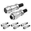 Aviation Circular Connector Female Male Plug Secure & Stable Aviation Connector Waterproof TQ+ZQ Male Female Set