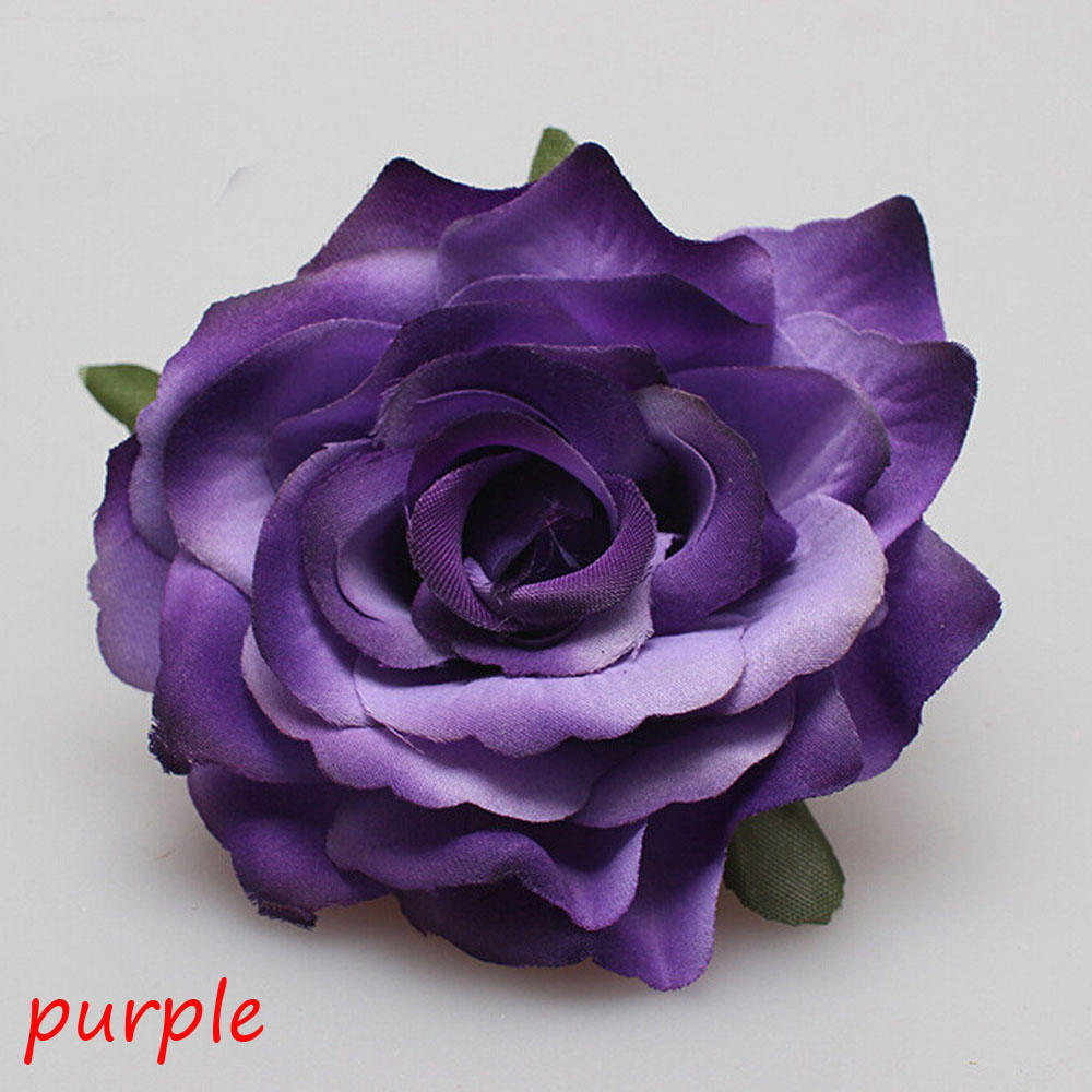 Accessories Women Bridal Brooch Rose Flower Hairpin Wedding Hair Clip