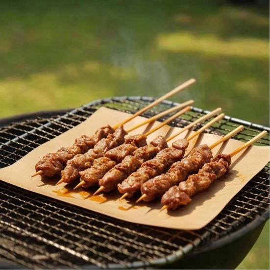 Parchment Paper Baking Sheets, Heat Resistant Oven And Air Fryer Liner, Disposable Non Stick Silicone Coated Paper for Grilling Baking