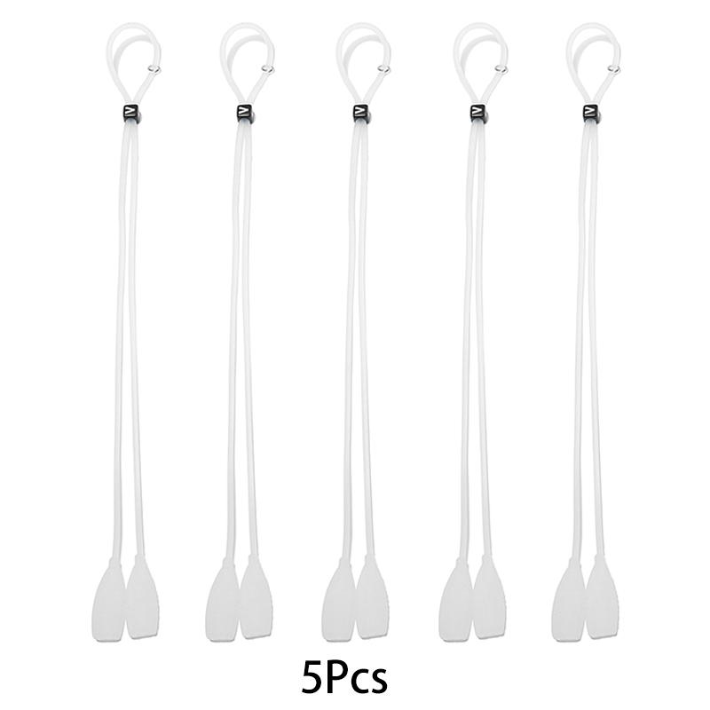 5 Pieces Per Set Adjustable Elastic Glasses Strap Soft Anti-slip Silicone Eyeglasses Rope High Quality Eyewear Lanyards
