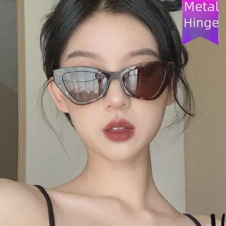 2021 Korean Style Trendy Cat-Eye Women’s Sunglasses: Hip-Hop, European & American Celebrity Street Style