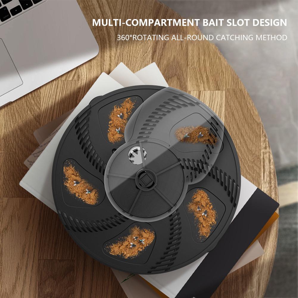 Automatic  Catcher USB Rechargeable  Control Catcher Household Home Kitchen Flytrap Quiet Removable Indoor Insect Reject