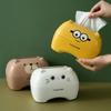Tissue Box Table Napkin Rings Tissue Case Paper Box Container Bamboo Cartoon Cover Solid Storage Box Home Table Decoration