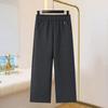 Wollhose mit geradem Bein für Frauen mittleren Alters und ältere Frauen - Herbst/Winter Casual Lockerer Schnitt