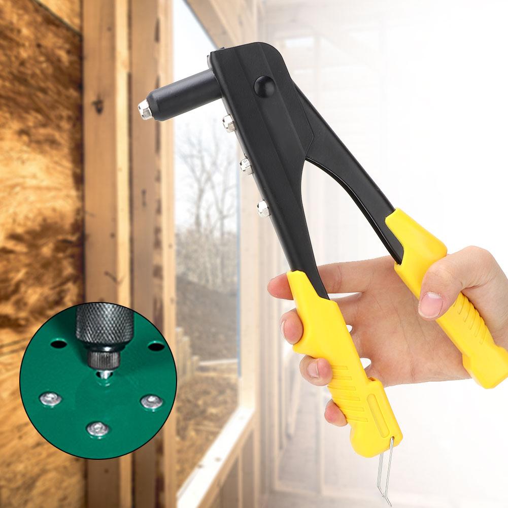 254mm 10in ChromE Vanadium Steel Nut Rivet Tool D 2.4mm 3.2mm 4.0mm 4.8mm Riveting Gun