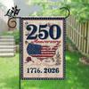 Eagle Garden Flag 250th Anniversary America 250 Years of Freedom Patriotic Banner