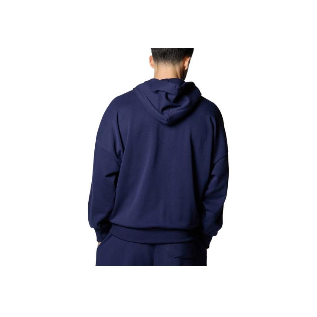 Under Armour Letter Logo Printed Drawstring Hooded Pullover Loose Fit Drop Shoulder Long Sleeve Sweatshirt Men Sweatshirt Navy-Blue 1386549-410