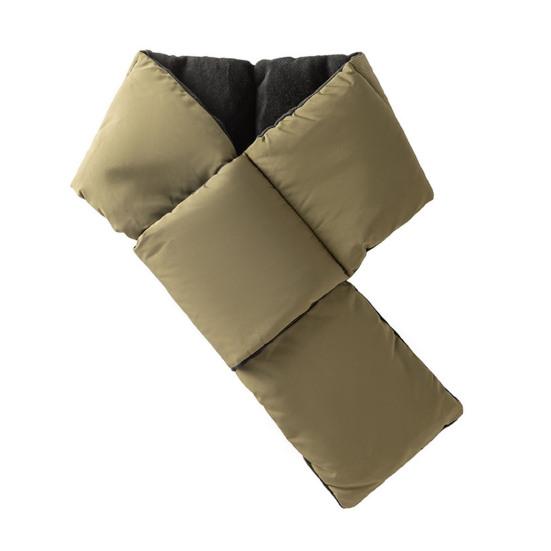 Warm Scarf Solid Color Thickened High-Density Windproof Fabric Wrap Design