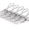 [Unbranded] Stainless Steel Clothespins [20-Count, Silver] Rustproof, Durable for Laundry, Photos, Kitchen, Office