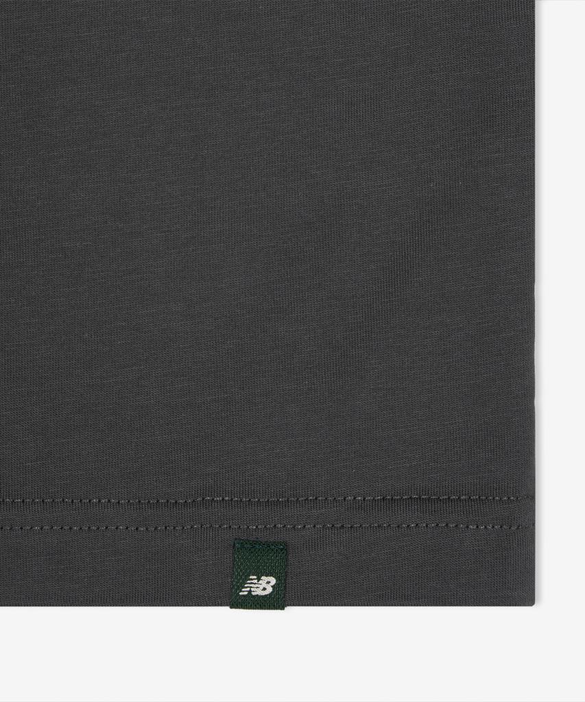 Nyuballanseu Nbneg21403 / Uni Essential Center Logo Short Sleeve T-Shirt (Charcoal)