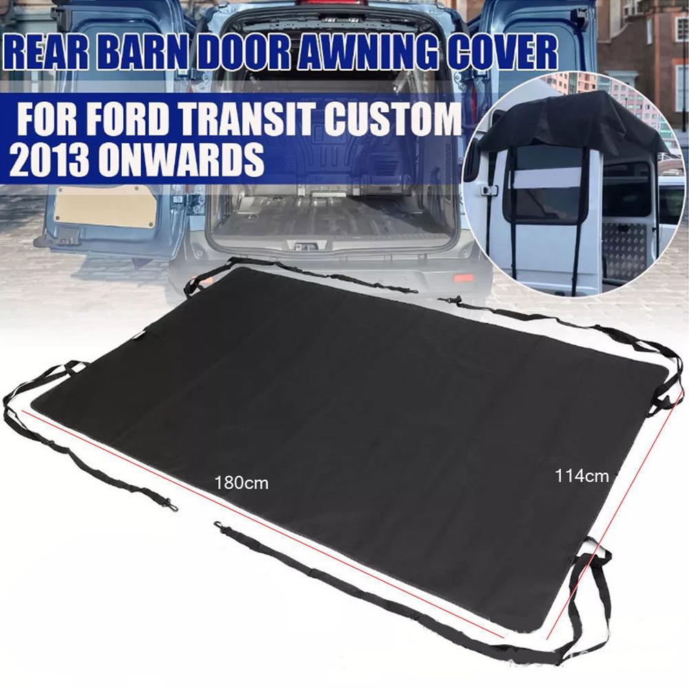 Rv Tailgate Sunshade Thickened Waterproof Sunshade Cloth Transport Oxford Carport Uv-resistant Install Rain Cover Easy Cove U1f7