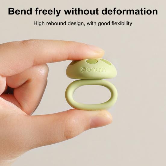 Lot de 3 butées de porte en silicone, en forme de champignon, protection murale, anti-collision