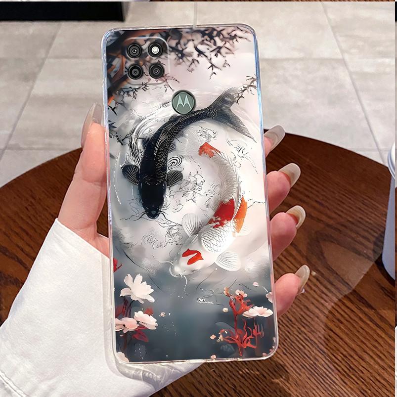 For Motorola Moto G9 Power Casing Clear Luxury Cute Love Rabbit Funny TPU Soft Silicone Back Cover For Moto G 9 Power Phone Case