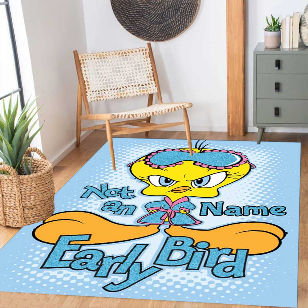 Warnermedia (23) Customize Your Name Rug, Office Chair Cushion, Home Bedroom Living Room Gift.