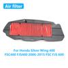 Motorcycle High Flow Air Filter For Honda Silver Wing 400 FSC400 FJS400 2006-2015 FSC FJS 600 Engine Intake Cleaner Accessories
