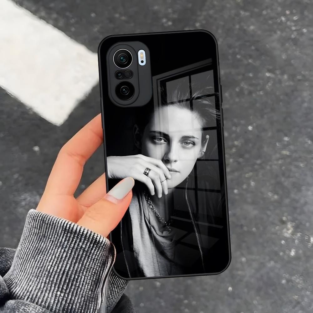 Amazing Girl Kristen Stewart Phone Case for Xiaomi 15 14 13 12 X Redmi Note 10 Mi 11 S Lite T Pro Ultra Glass Cover