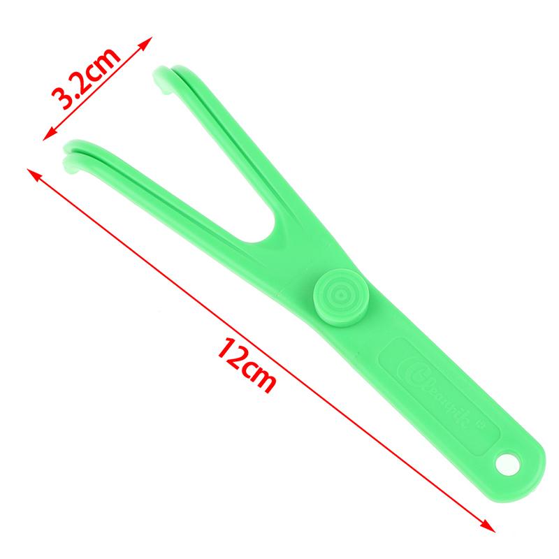 Dental Floss Holder Aid Oral Hygiene Toothpicks Holder Interdental Teeth Cleaner