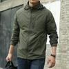 Men's Waterproof Jacket Spring Autumn Casual Windbreaker Jackets Mens Breathable Hooded Outdoor Thin Coats Clothes