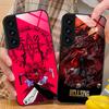 Anime Alucard Hellsing Handyhülle für Samsung Galaxy S25 S24 S23 S22 S21 S20 Note20 Plus FE Ultra Glas Bunte Hülle Hübsch