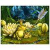 Diamond Painting Cross Stitch Kits Full Diamond Embroidery Animal Frog Needlework Home Decor