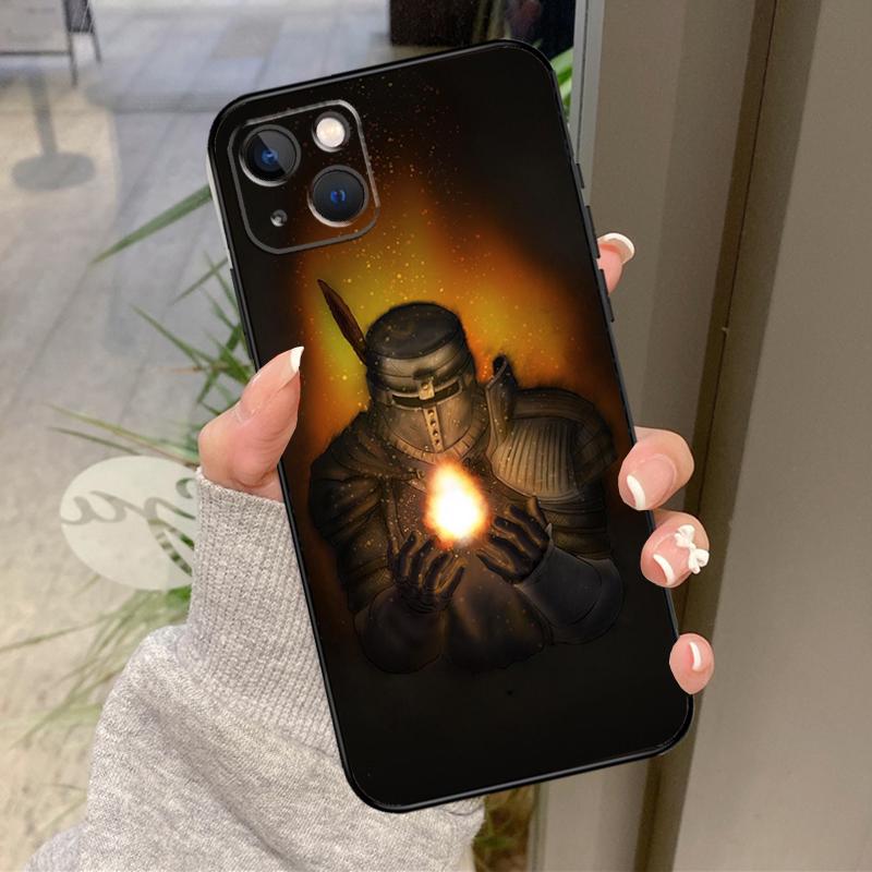 Praise the Sun Dark Souls Case For iPhone 13 11 14 12 15 16 Pro Max Plus XR X XS Max 12 13 Mini Soft Cover