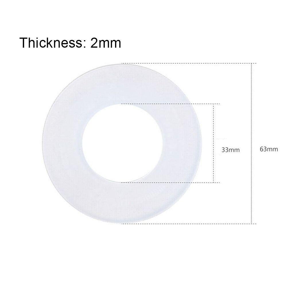1/5Pcs Silicon Rubber Diaphragm Drain Valve Seal Washer 816.418.00.1 Waterproof Gasket Water Stop Seal Ring Universal