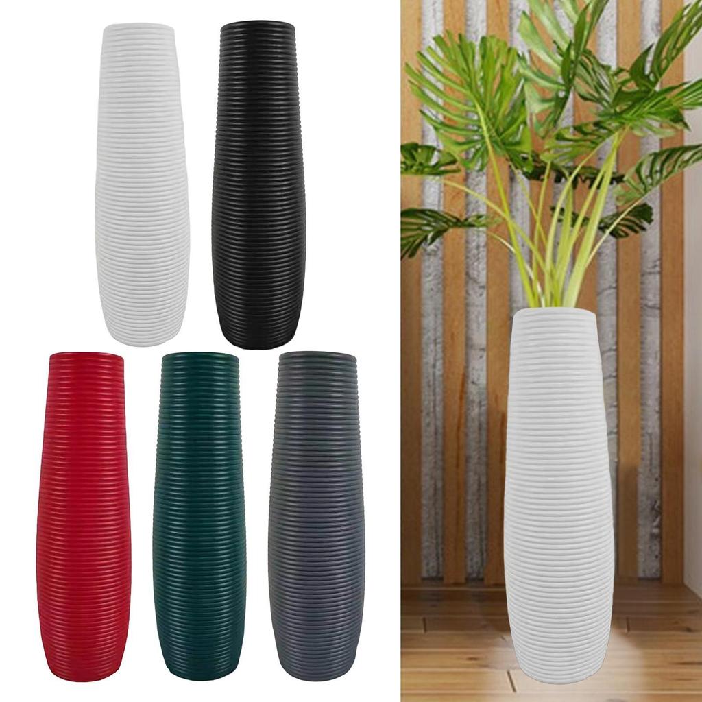 Hohe Vase Stilvoll für Zweige Trockenblumen Rustikales Geschenk Minimalistische Blumenvase für Bauernhaus Wohnzimmer Hochzeit