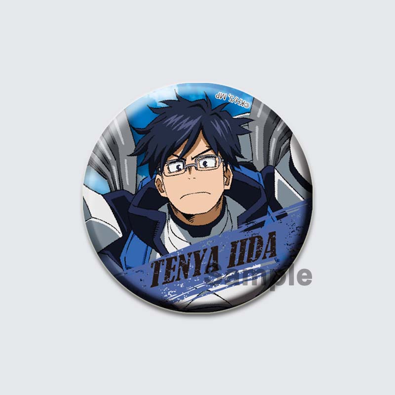 32/44/58mm Anime My Hero Academia Badge Midoriya Izuku/Bakugou Katsuki/Todoroki Shoto Cartoon Brooch Pins Backpack Clothes Accessorie Gift