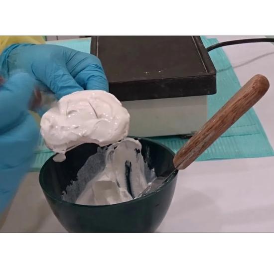 GDC Alginate Mixing Spatula # Curved (Ps4)