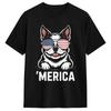 Merica Boston Terrier T Shirt Trendy Cool T Shirts Short Sleeves Y2k Retro Tshirt Summer Cotton Oversized Tees