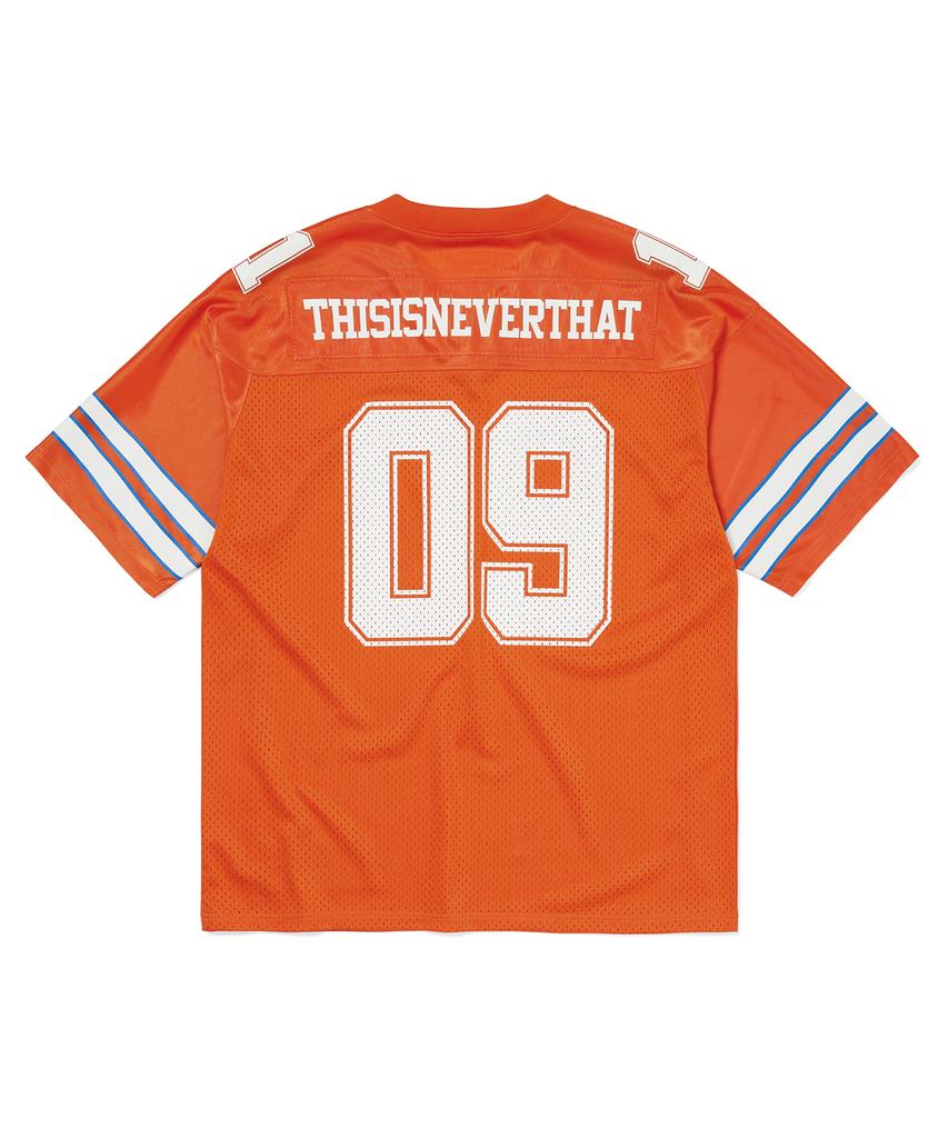 THISISNEVERTHAT Football Jersey Orange
