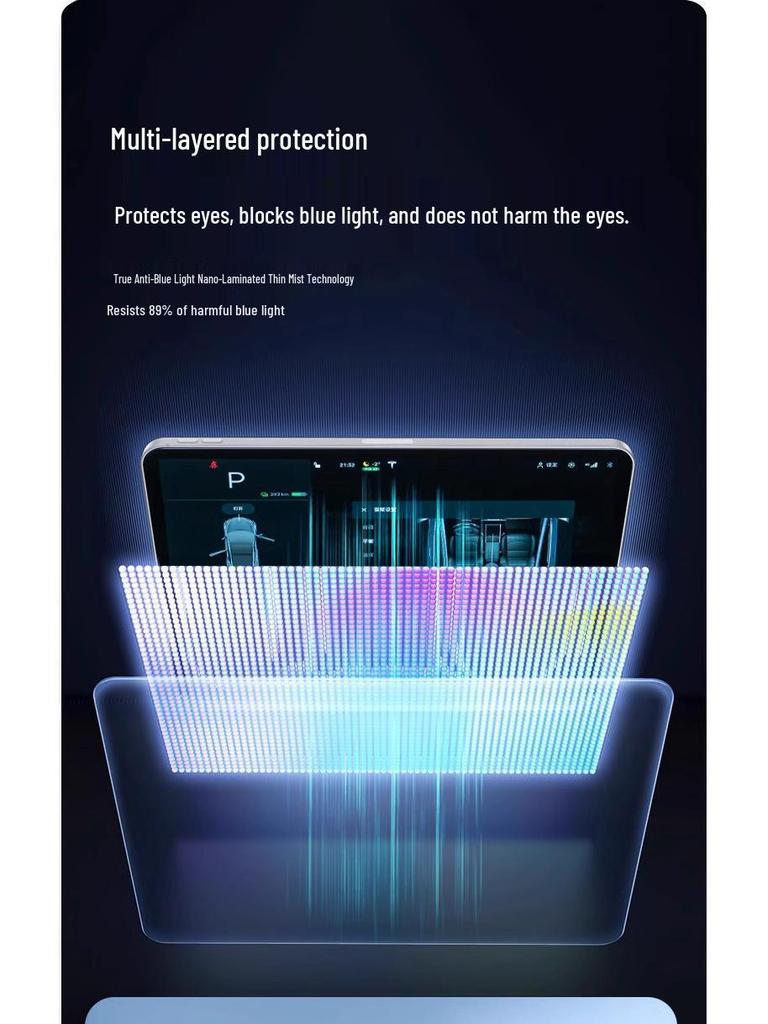 Nissan N6 Screen Protector for 26 Models - Tempered Film for Central Control and Navigation Display