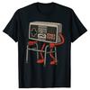 Funny Old Gamer Gaming Retro 80s 90s Video Game Old Gamer T Shirts Men Humor Streetwear Tee Short Sleeve Unisex Loose Clothing
