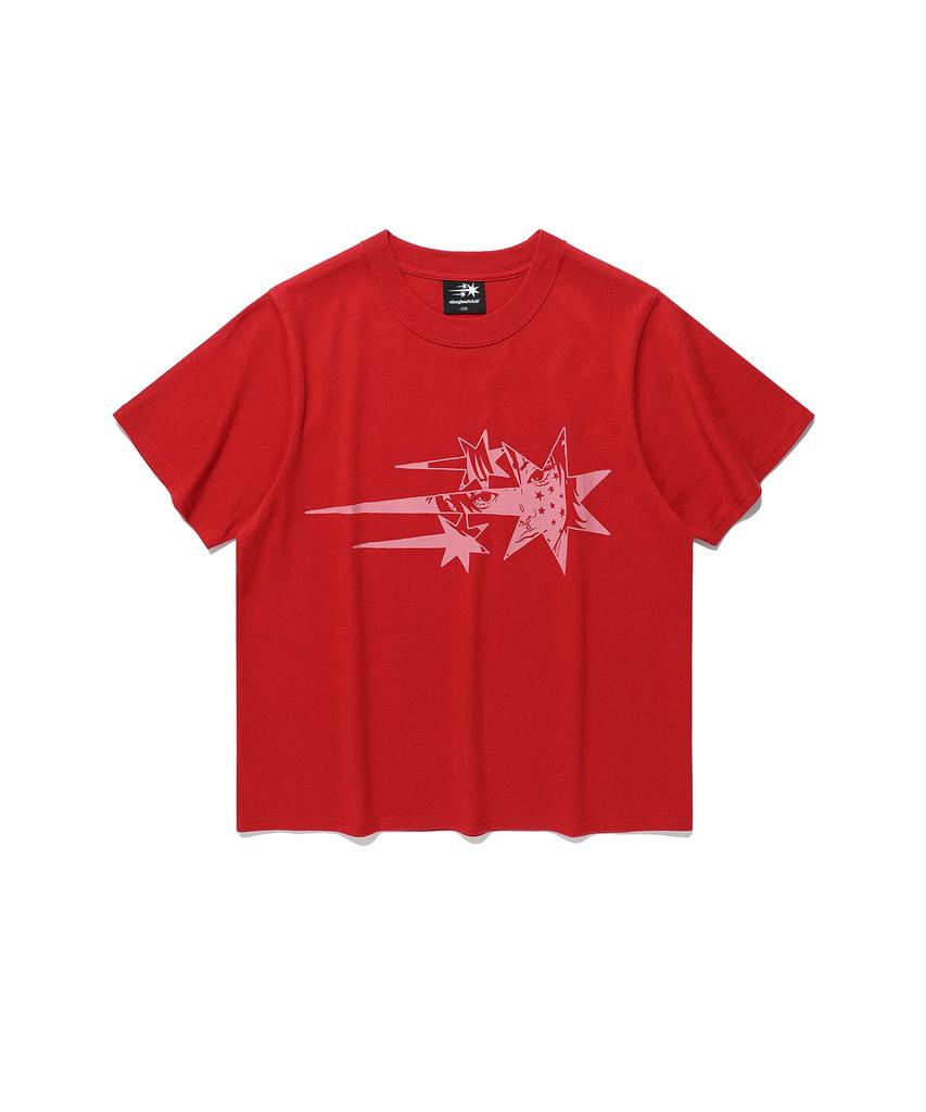 NICEGHOSTCLUB Anime Star Tee_Red(Ng2Emft580A)