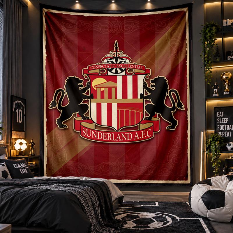 Wandtapijt Sunderland Print Doek voor Woonkamer Slaapkamer Huisdecoratie